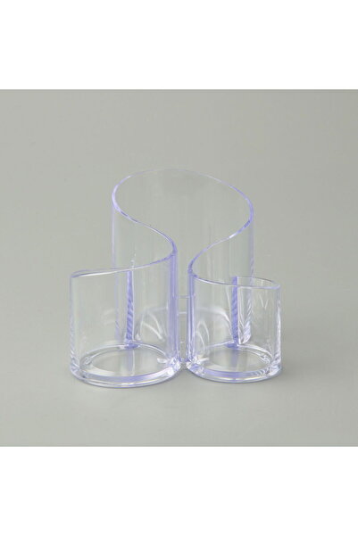 Empressco Transparent 3-Compartment Makeup Organizer, Practical and Stylish 1...