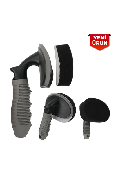SMX Ergonomik Saplı Geniş Lastik & Jant Temizleme Parlatma Süngeri 1124