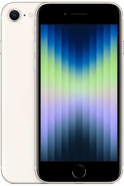 Apple Yenilenmiş iPhone Se 2022 64 GB Yıldız Işığı Cep Telefonu (12 Ay Garant...