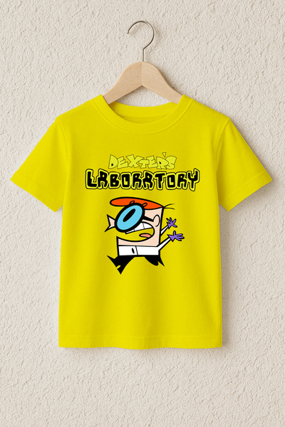 MYADA Μπλουζάκι Dexter's Laboratory με στάμπα, 100% βαμβακερό, υψηλής ποιότητ...
