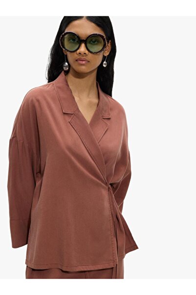 PARFOIS Kadın Kruvaze Bluz