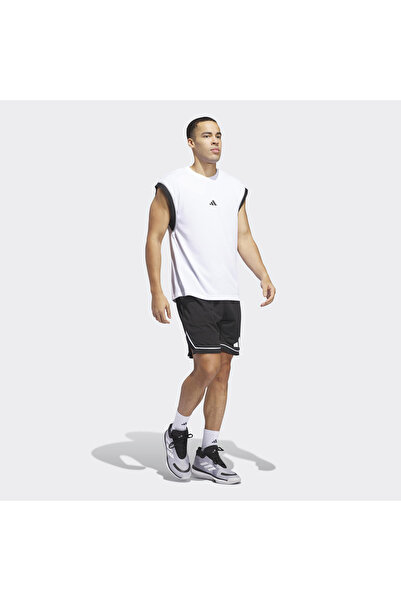 adidas Basketball Badge Of Sport Erkek Siyah Basketbol Şortu