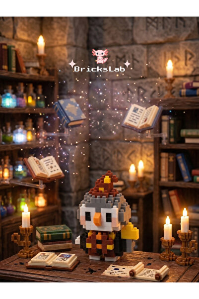 Bricks Harry Potter Baykuş Figür Mini Hedwig Oyuncak Koleksiyon Dekor