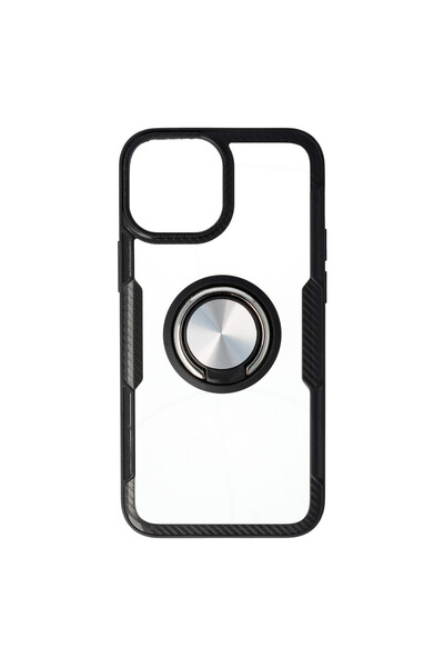 SEP Husa TPU+PC Carbon Ring Case Apple iPhone 13 Mini Negru
