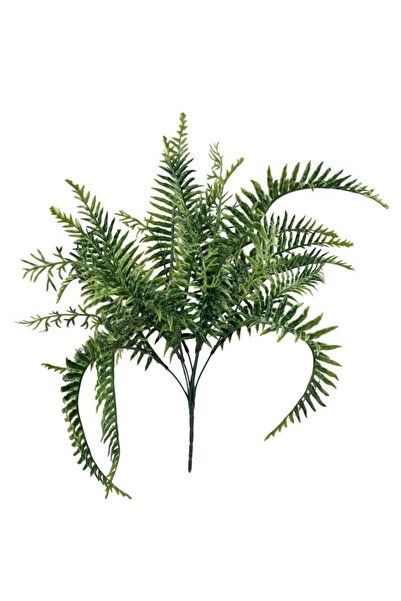 Nettenevime Yapay Çiçek Plastik Cycas Aşk Merdiveni Eğrelti Otu Sıkas Bitkisi...