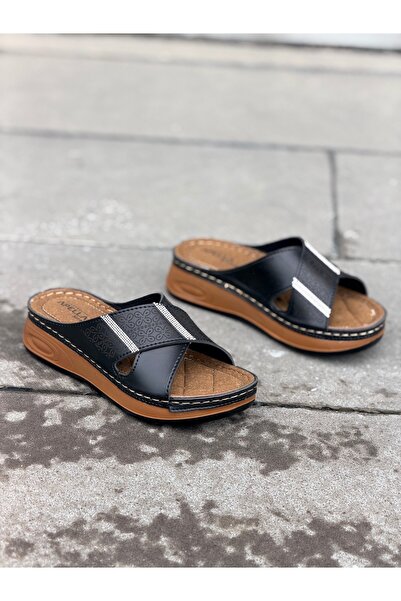 GÜLERSHOES Topuk Dikeni Önleyici Ortopedi Kadın Hafif Rahat Günlük Az Topuklu...