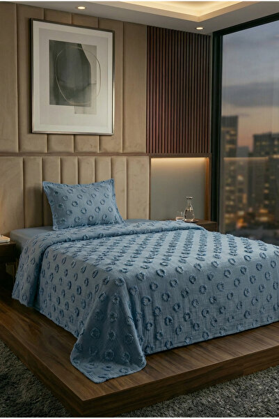 miar home perde tekstil Single Bedspread 180 X 260 cm – Valon Model 1 Piece 5...