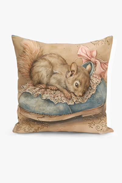 Filamente مزدوج الوجهين طباعة رقمية غطاء وسادة - الربيع / عيد الفصح / عيد الف...