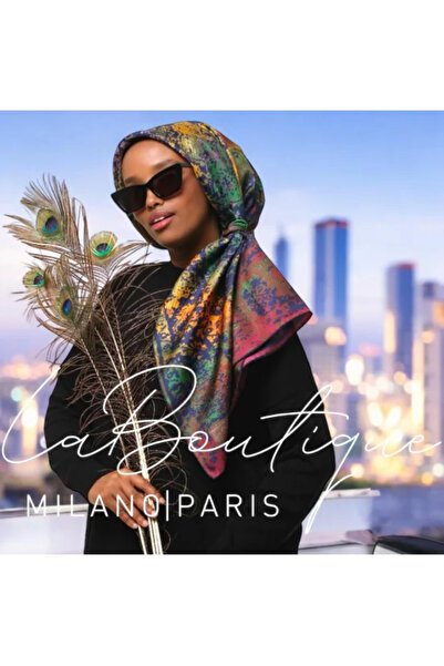 LA BOUTIQUE Fall Summer Cool Scarf - 90 X 90 -2108-08