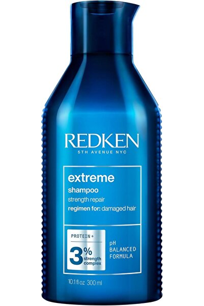 REDKEN شامبو للشعر التالف، يعيد التقوية ويضفي مرونة، إكستريم، 300 مل