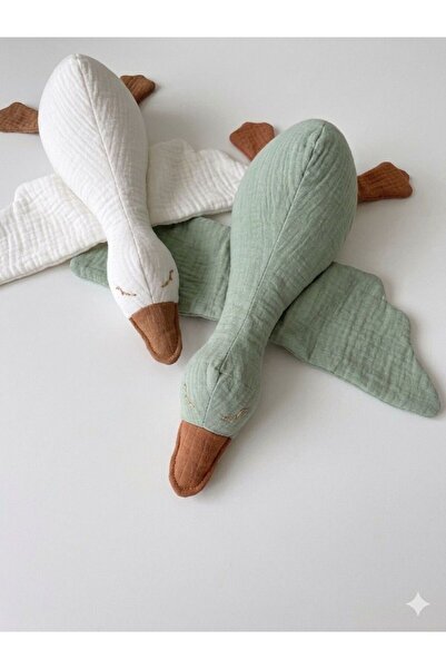 Mom Cherie %100 Pamuk Müslin Ördek Uyku Arkadaşı – Yumuşacık, Doğal ve Güvenl...