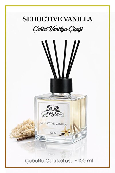 Rosie Seductive Vanilla 100 ml Çubuklu Oda Kokusu – Baştan Çıkarıcı Vanilya K...