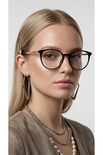 De Valentini Siena Black Blue Light Protection Glasses