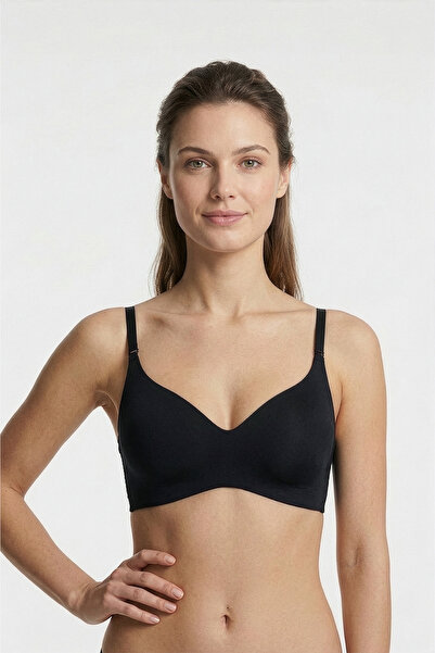 HNX Thinly Molded Seamless Laser Cut Bra – Wire-Free, Non-Marking, Everyday C...