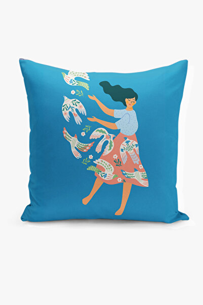 Filamente Double-Sided Digital Print Throw Pillow Cover - Summer / Peace / Do...