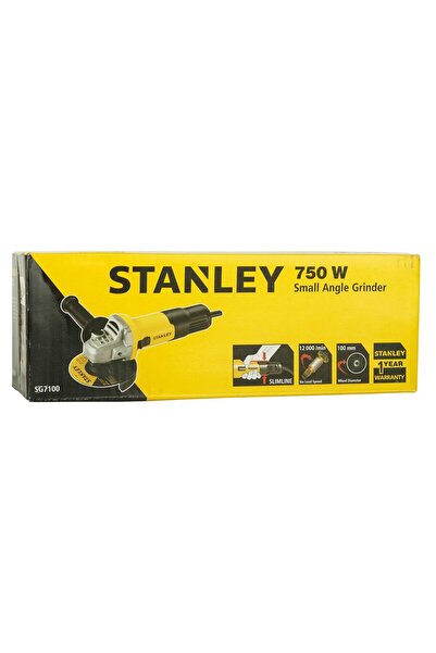 Stanley Global Stanley Small Angle Grinder, 750 W, 100 Mm, M10, 12,000 Rpm, Y...