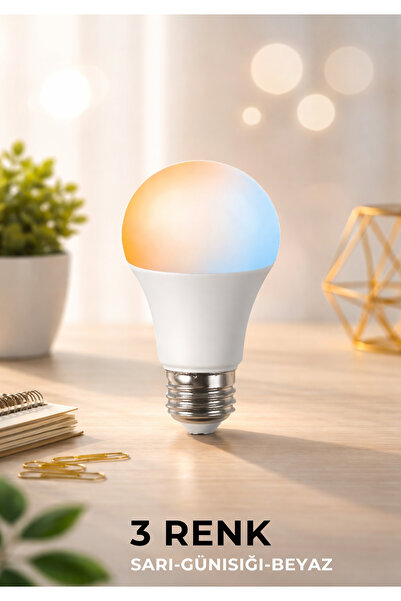 HOMİNG Smart 3 Renk Teknoloji Led Ampul 242651