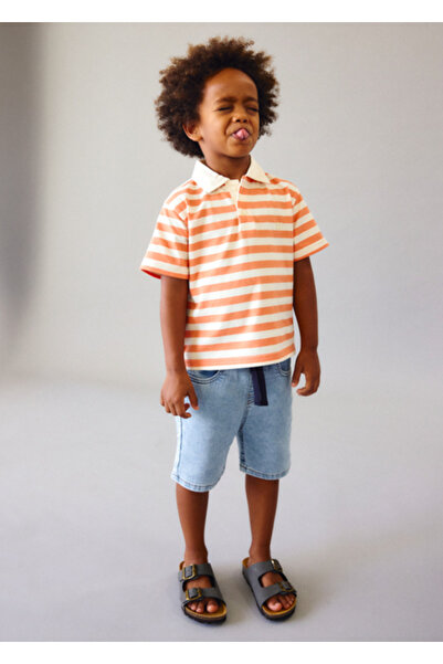 MAYORAL Boy's Denim Jogger Bermuda Shorts - 03210