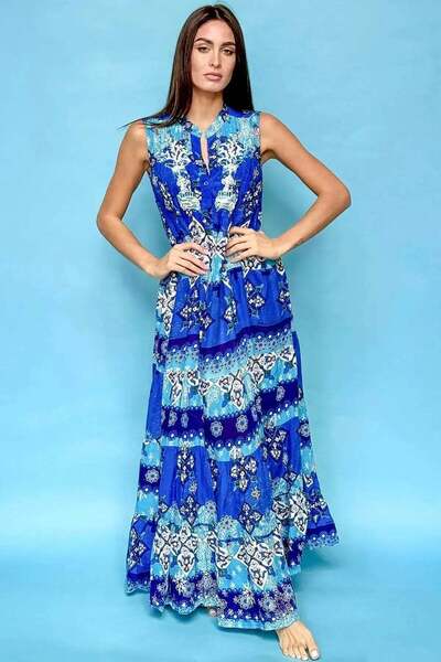 Antica Sartoria A SHAPE MAXI DRESS