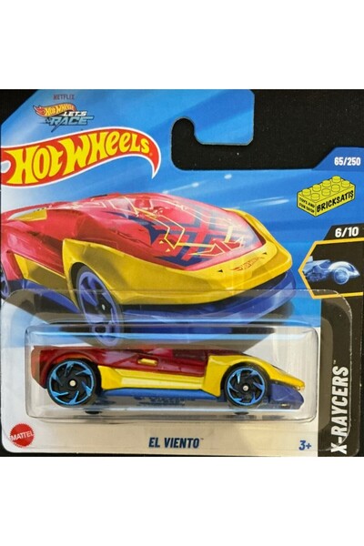 HOT WHEELS سيارات فردية من طراز El Viento HYY06 (X-Racers)