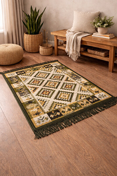 OEM Woven rug 60 x 90cm rustic pattern