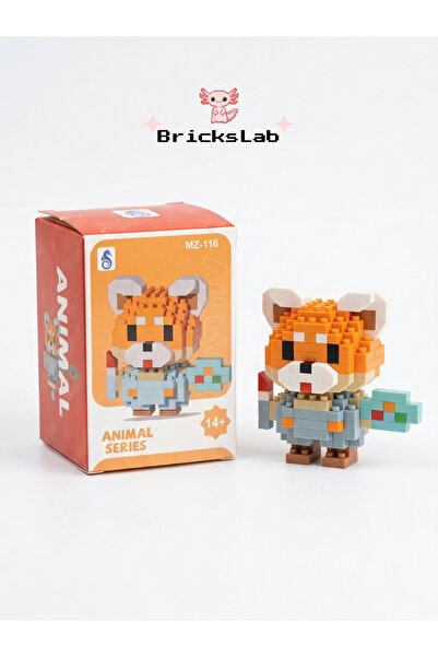 Bricks Sevimli Ayıcık Yapı Blokları 3D hediyelik puzzle