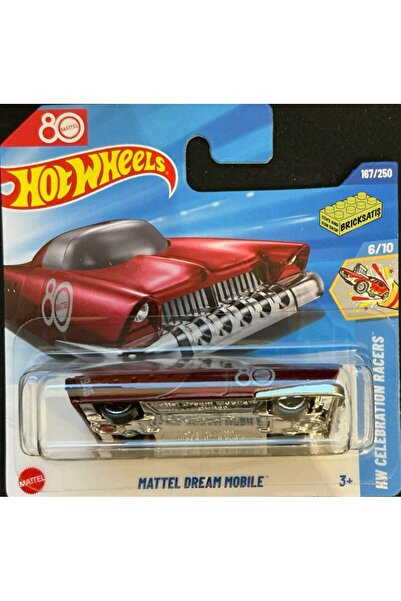 HOT WHEELS سيارات فردية من نوع ماتيل دريم موبايل HYX42 (سيارة سباقات الاحتفالات)