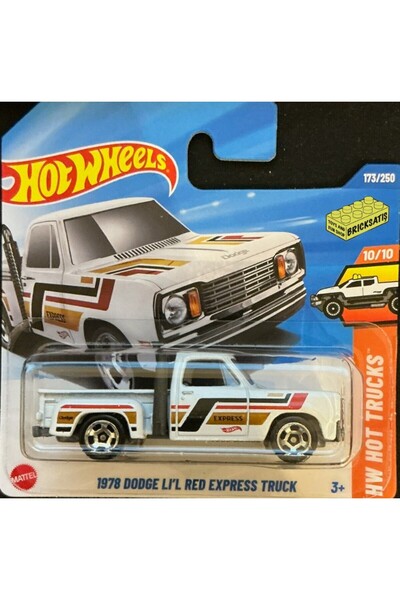 HOT WHEELS سيارات فردية: شاحنة دودج لي'ل ريد إكسبرس 1978 طراز JBB03 (شاحنة را...