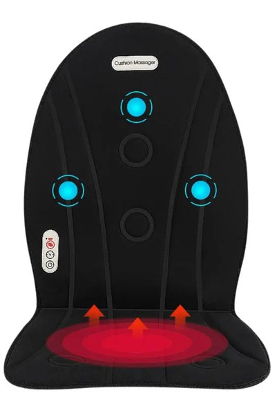 Blackbird Game Center Glr Jb-618B Heated Massage Cushion - 3 Motorized Vibrat...