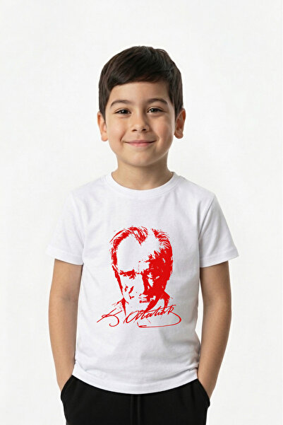 Let's Wear Μπλουζάκι Ataturk Silület με στάμπα, 100% βαμβακερό, Premium, με λ...