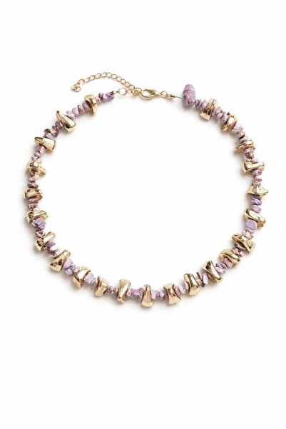 Venus Design Coral Stone Necklace