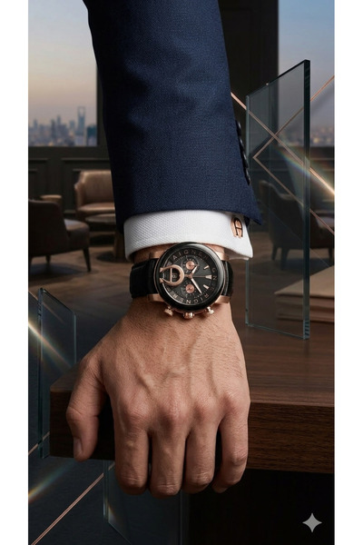 audio rangher Men's Wristwatch Timepiece Elegant and Luxurious Design