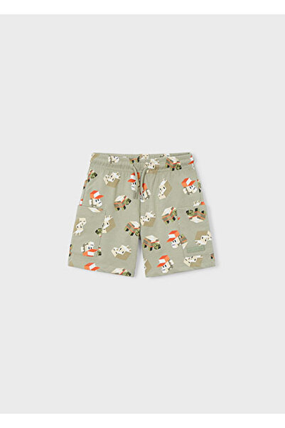 MAYORAL Boy's Bermuda Shorts with Pockets Green - 03211