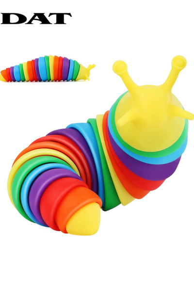 DAT لعبة الحلزون المضادة للتوتر - لعبة تخفيف الضغط بدوران 360 درجة °   أقراص ...