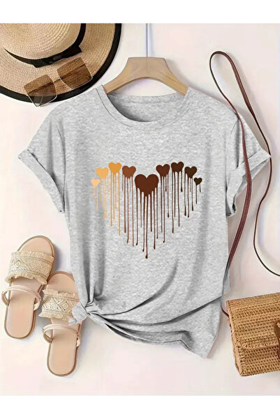 Pink Sky Υπερμεγέθη μπλουζάκια 100% βαμβακερά Unisex Άνετη εφαρμογή Τάση Νέας...