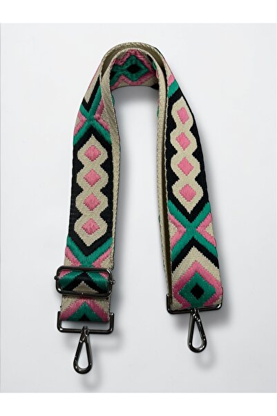 NZCLUB Embroidered Polyester Column Adjustable Bag Handle - Phone Strap (120 cm)