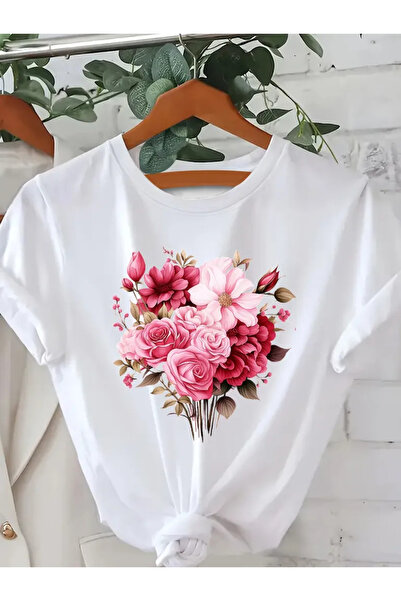 Pink Sky Oversize T-Shirt 100% Cotton Unisex Comfortable Fit Trend New Season...