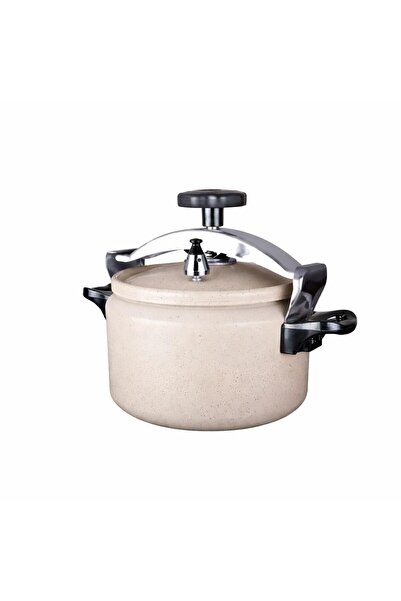 Tradeo 7L Nonstick Pressure Cooker Granite Finish Induction & Gas Compatible ...
