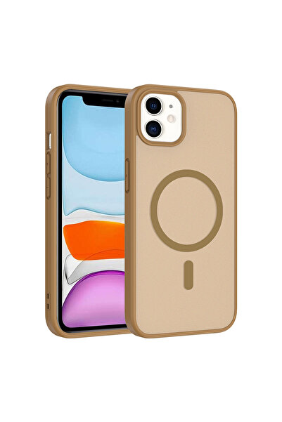 Bilişim Aksesuar iPhone 11 Kılıf M-safe Şarj Özellikli SAH Babet Kapak - Dese...