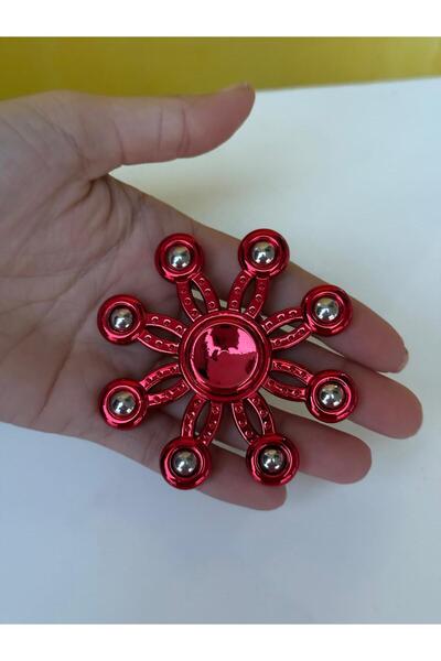 CUFFCUFFTOYS metal stres çarkı metalik renklerde uzun dönen 9x9 cm MODEL: DEL...