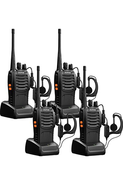 YESMAX Walkie Talkies Rechargeable Long Range with Earpieces, 16 Channel Radi...
