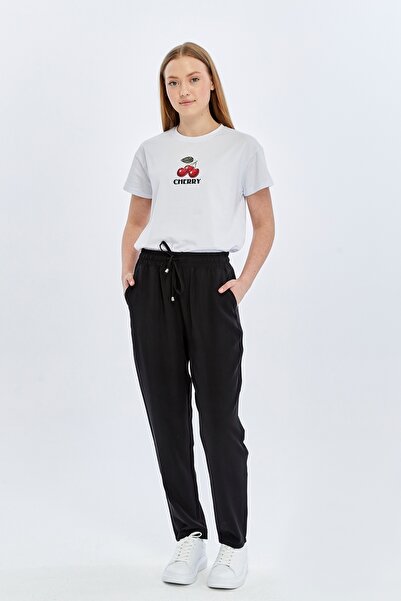 Fashion Friends بنطلون نسائي 26Y0477K1 أسود