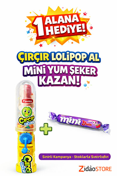 Emrah Gültekin حلوى لعبة لوليبوب من سيقراقة، اشتري قطعة واحدة واحصل على قطعة ...