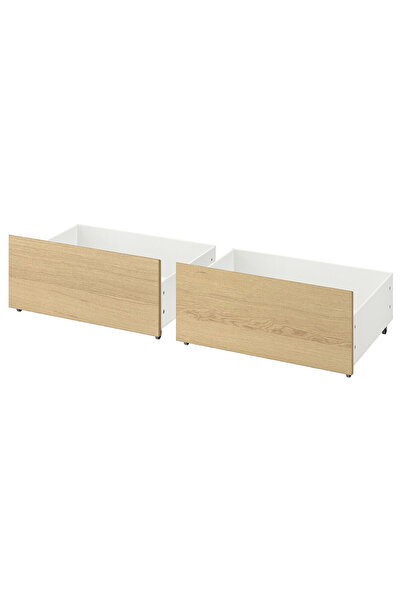 IKEA Meşe Kullanışlı Karyola 200 cm
