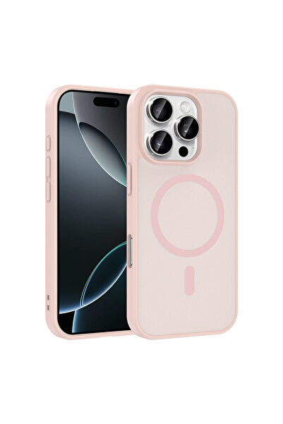 Bilişim Aksesuar iPhone 16 Pro Max Kılıf M-safe Şarj Özellikli SAH Babet Kapa...