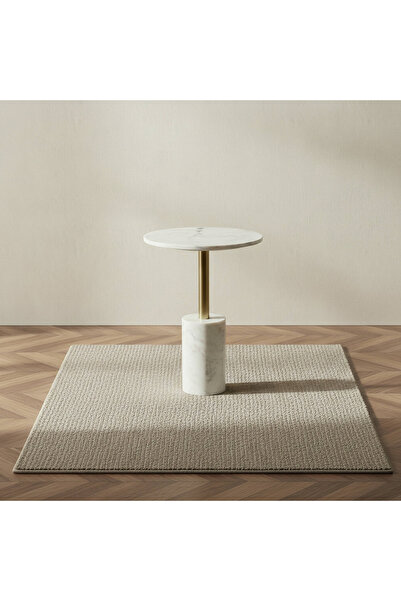 Home Box Cavon Avani Genuine Marble Accent Table