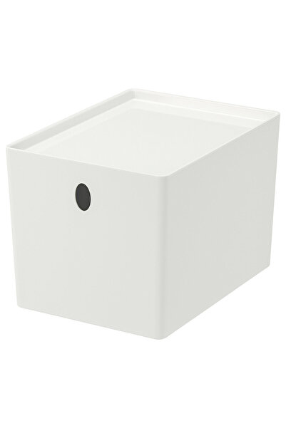 IKEA منظم خزانة الملابس الوظيفي باللون الأبيض مقاس 26x35x15 سم