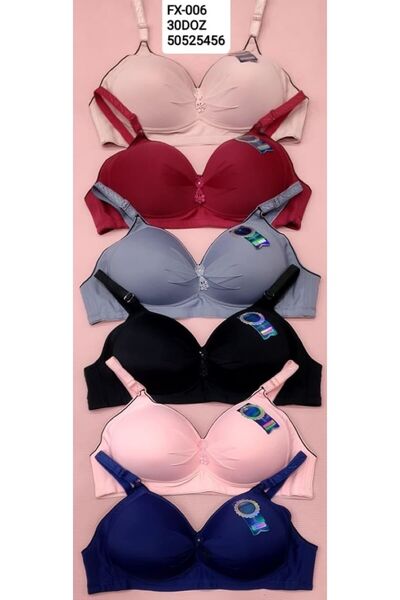 Generic Bra Tops with Crinkled Fabric Design (Drabah), Available in Many Colo...