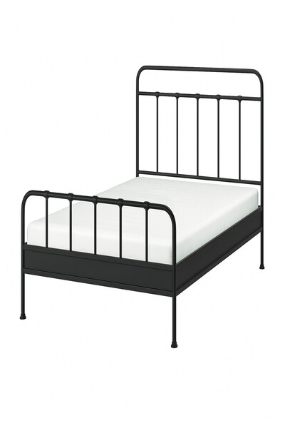 IKEA Antrasit Pratik Karyola 140x200 cm