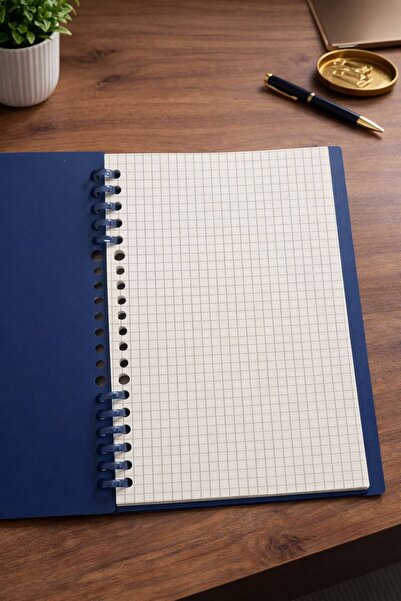 minibe Bitmeyen Defter - Çıkarılabilir Sayfalı ve Yeniden Doldurulabilir -Kareli